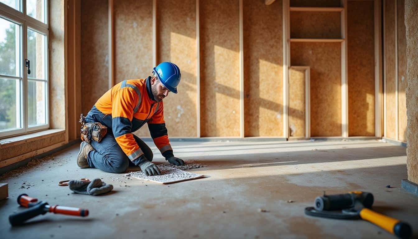 Comment optimiser l'isolation du sol sous une dalle chauffante