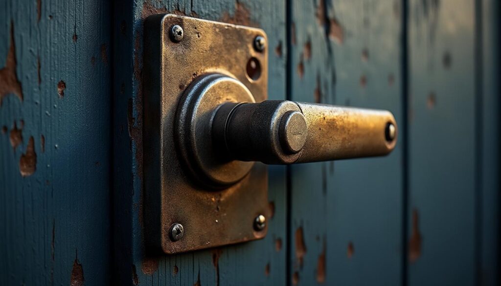 Pourquoi un verrou de porte peut-il se bloquer la nuit ?