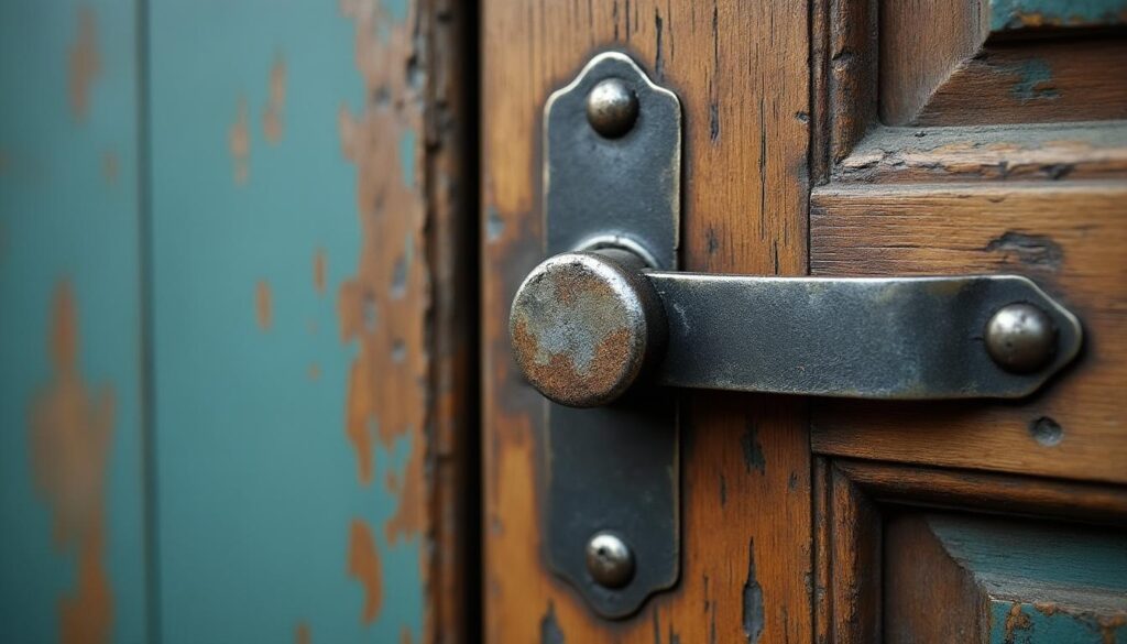 Traiter un verrou de porte métallique qui fait du bruit