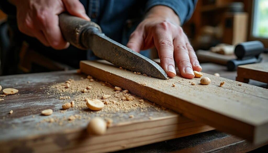 Comment bien affûter la lame de son rabot à bois ?