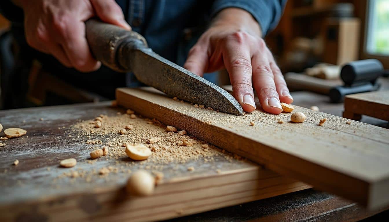 Comment bien affûter la lame de son rabot à bois ?