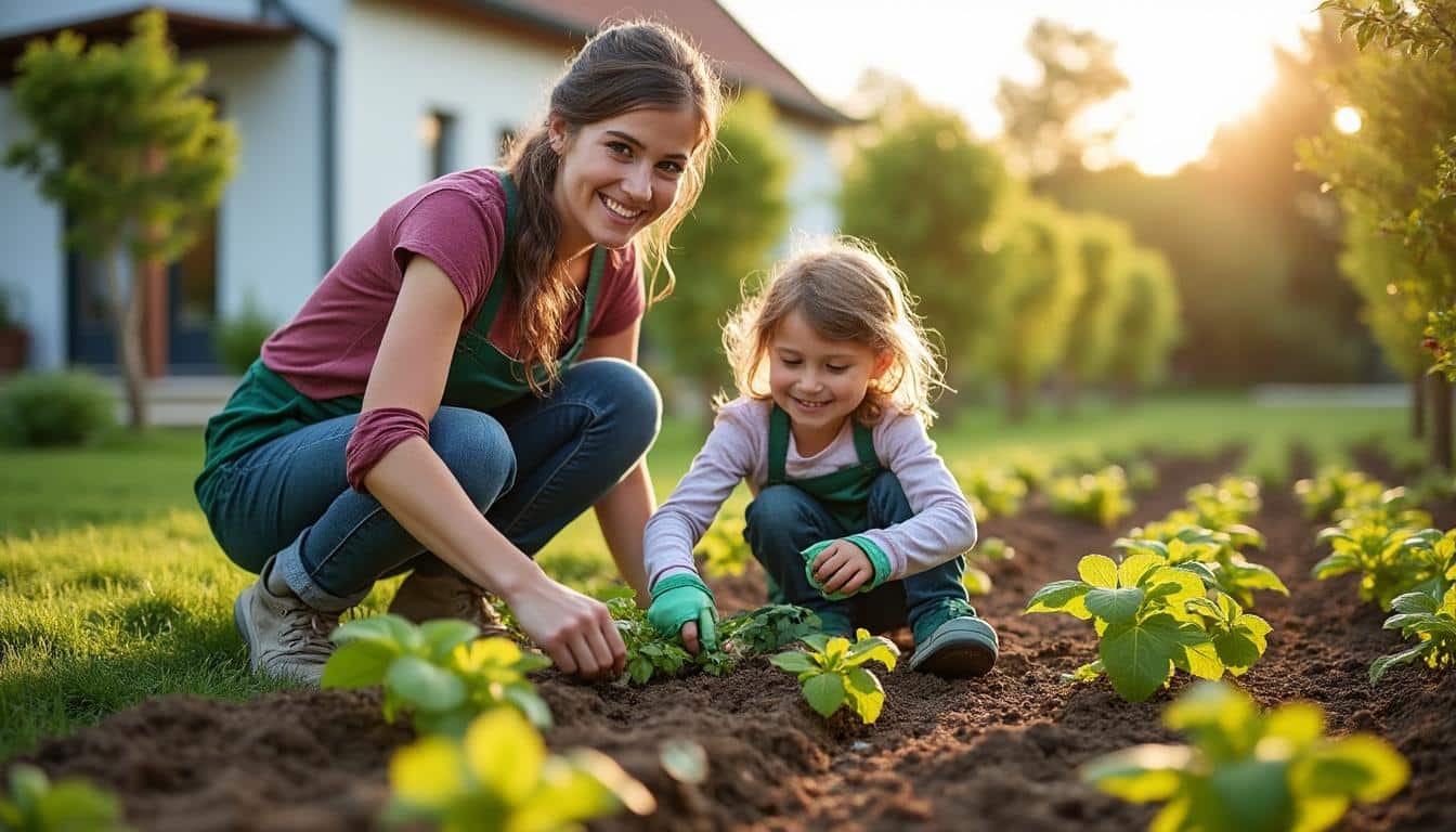 Planter une haie d’arbustes dense autour de la maison
