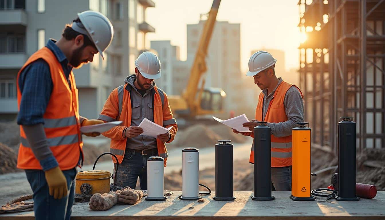 Illustration: Choisir la bonne scie à sol selon son énergie et ses performances