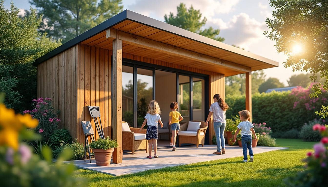 Abri jardin toiture plate : guide complet pour un espace moderne