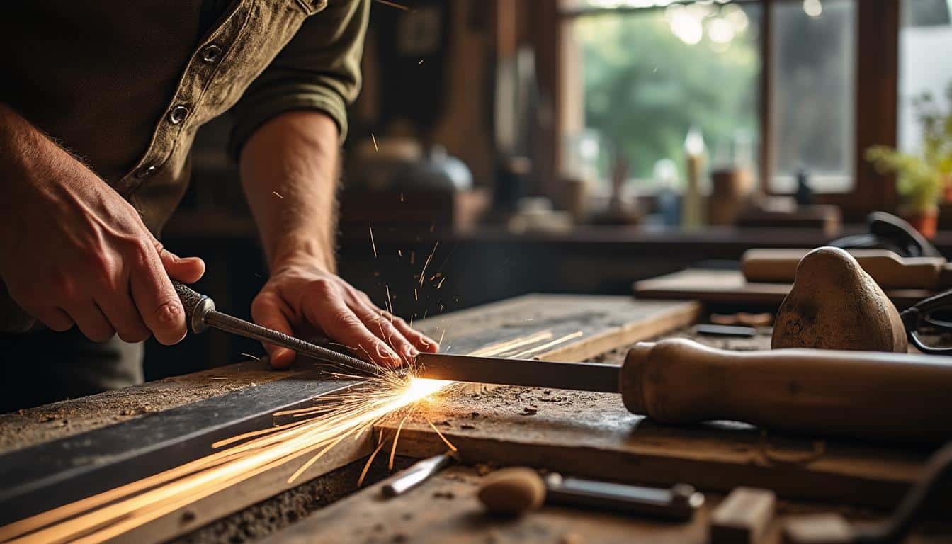 Illustration: Pourquoi il est essentiel d’affûter la lame de la scie à ruban régulièrement