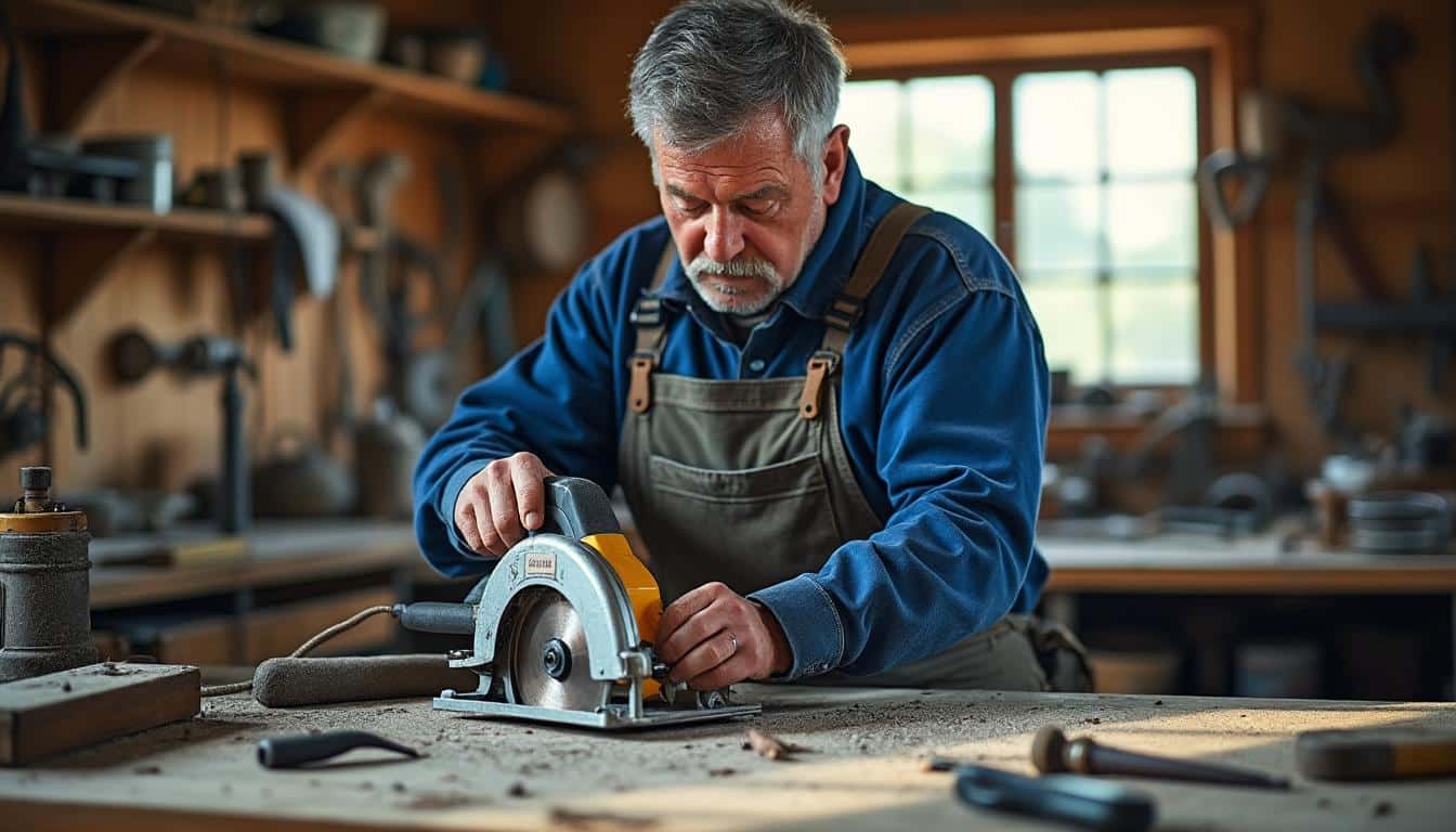 Illustration: Comment bien choisir et vérifier une scie circulaire d’occasion avant l’achat