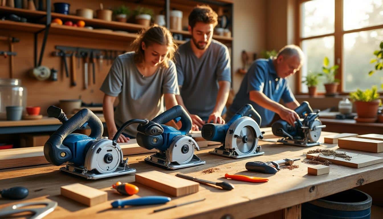 Illustration: Les différents types de scies Peugeot et leurs usages adaptés