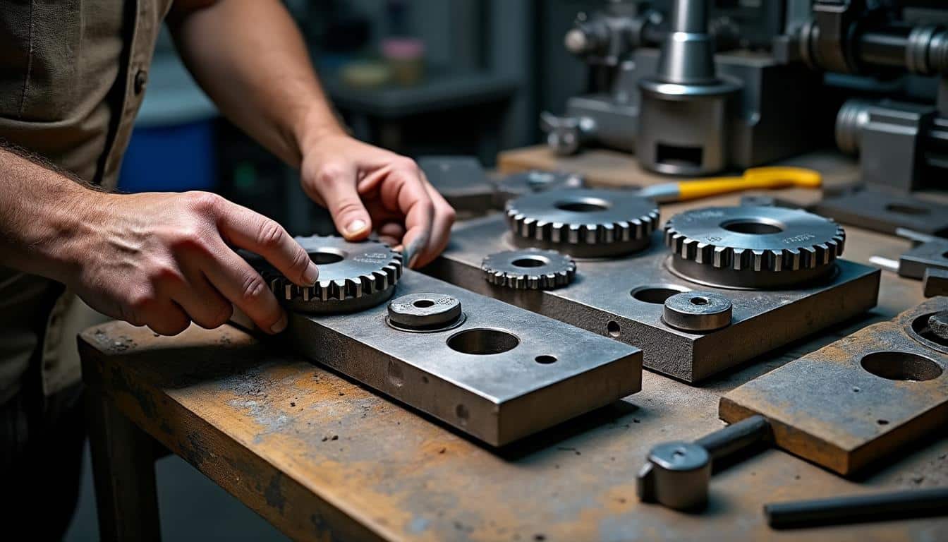 Illustration: Les caractéristiques techniques des lames adaptées à la scie Gaubert