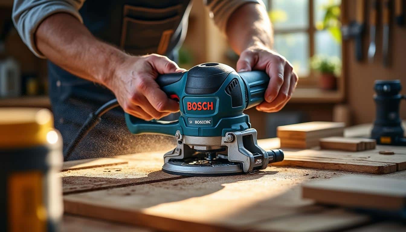 Illustration: Comprendre le fonctionnement et les spécificités de la scie à onglet radiale Bosch