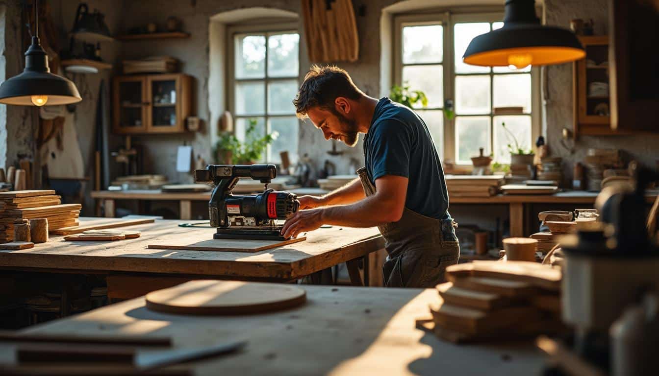 Scie à onglet radiale Bosch : précision et performance garanties