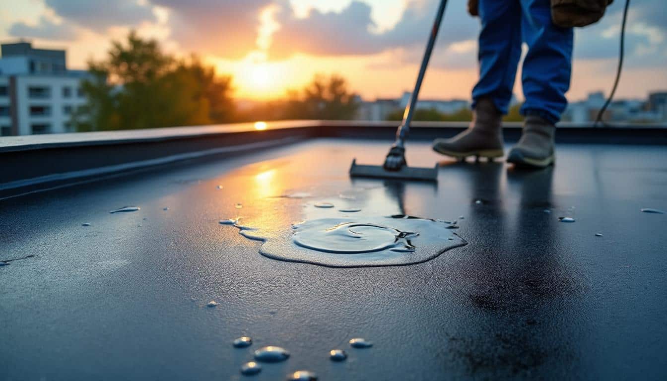 Illustration: Comprendre ce qu’est une toiture plate avec membrane d’étanchéité