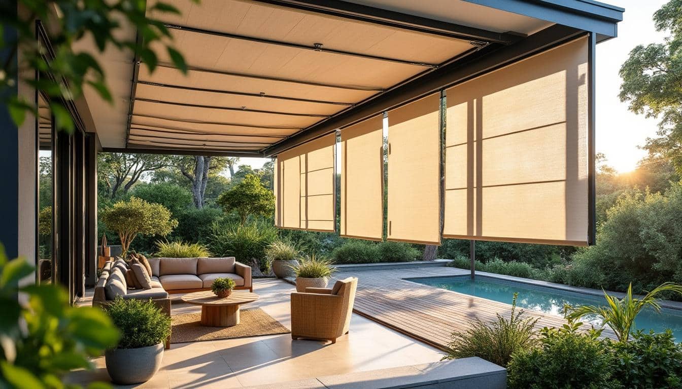 Illustration: Découvrez les différents types de stores adaptés aux toitures de véranda