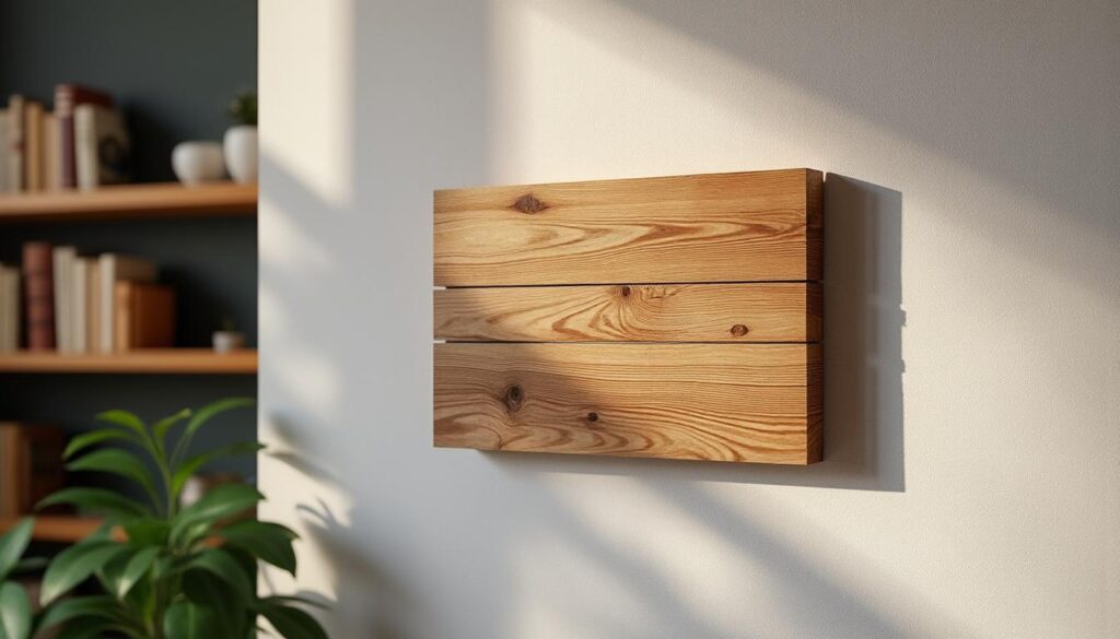 Applique murale en bois scandinave : élégance naturelle et durabilité