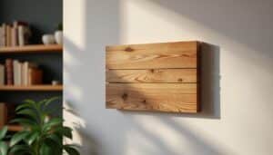 Applique murale en bois scandinave : élégance naturelle et durabilité