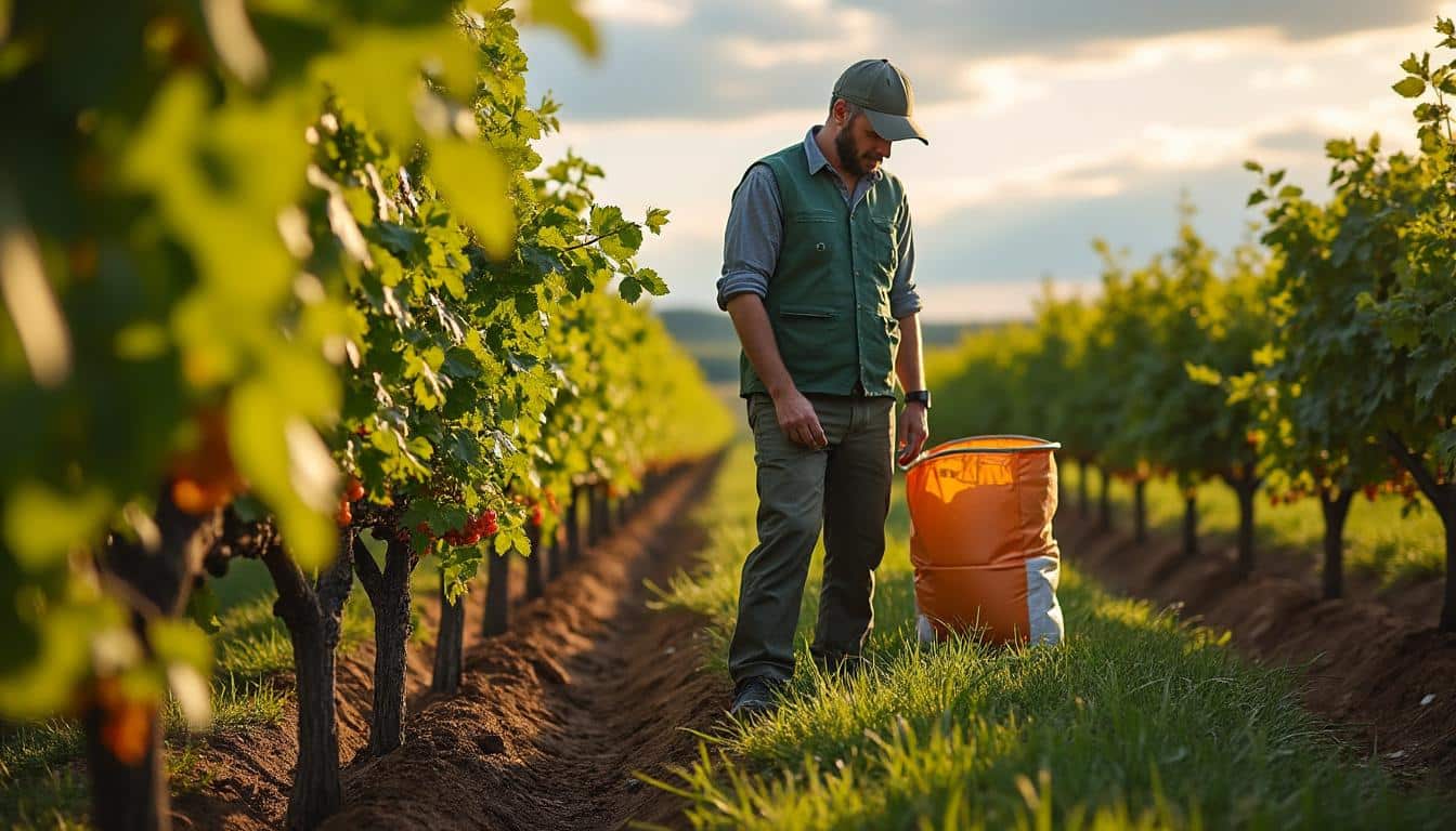 Illustration: Pourquoi la fertilisation est-elle cruciale pour la croissance et la qualité de la vigne ?