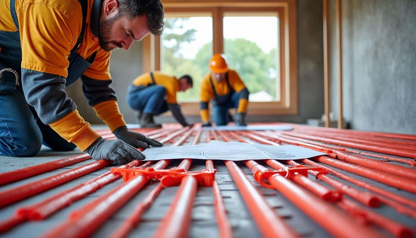 Illustration: Découvrir la solution innovante du plancher chauffant de Rehau