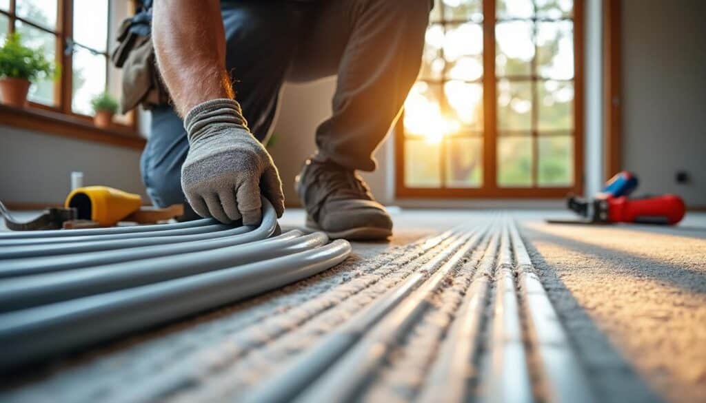 Plancher chauffant Rehau : confort et économies d’énergie garanties