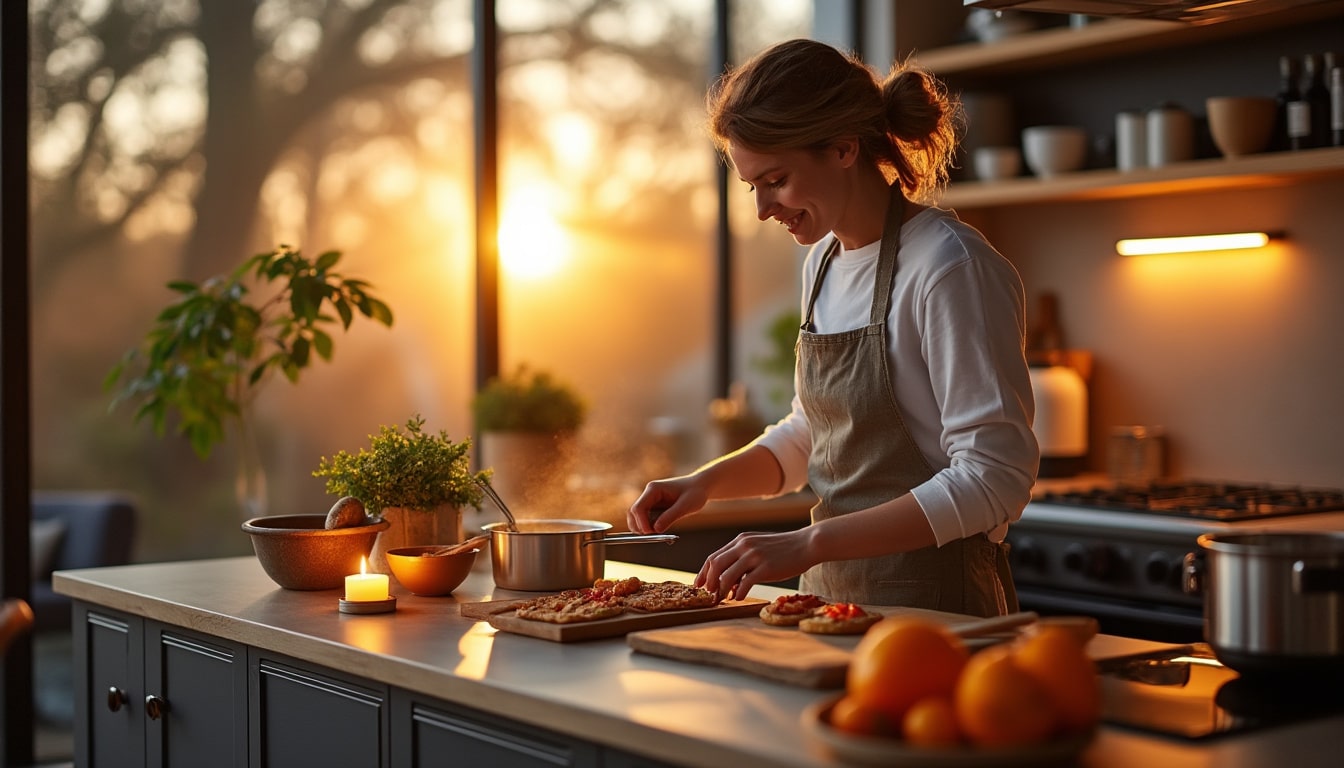 Illustration: Comprendre l’intérêt d’une applique murale équipée d’un interrupteur dans la cuisine