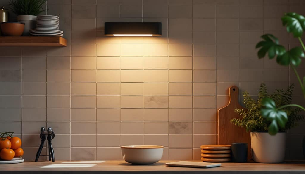 Applique cuisine avec interrupteur : éclairage pratique et design