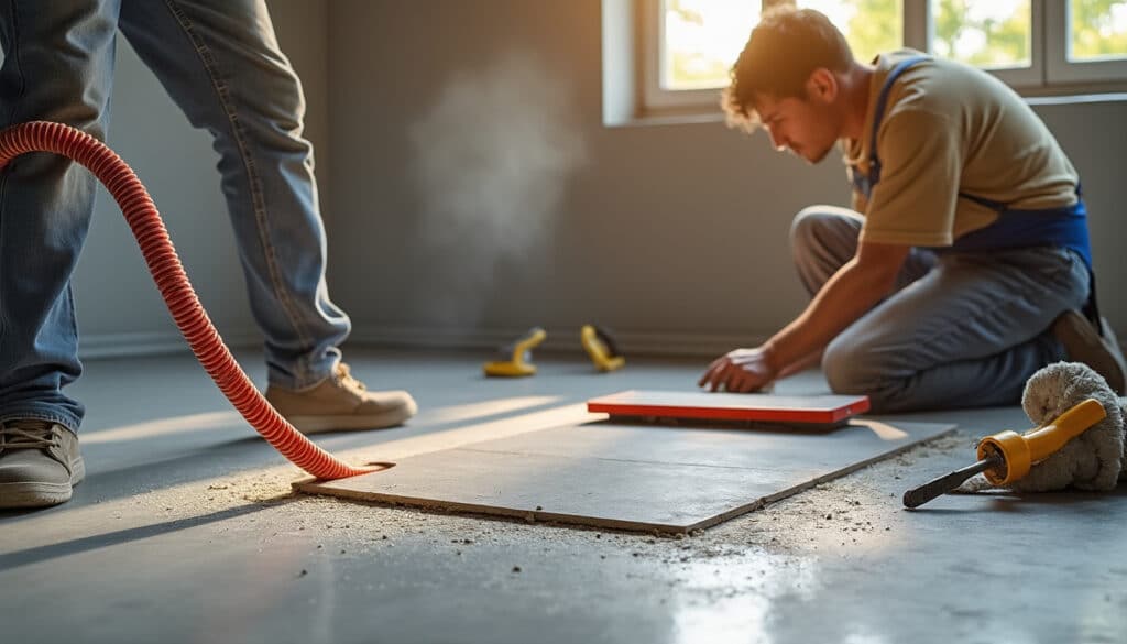 Épaisseur de la chape sur plancher chauffant : guide essentiel