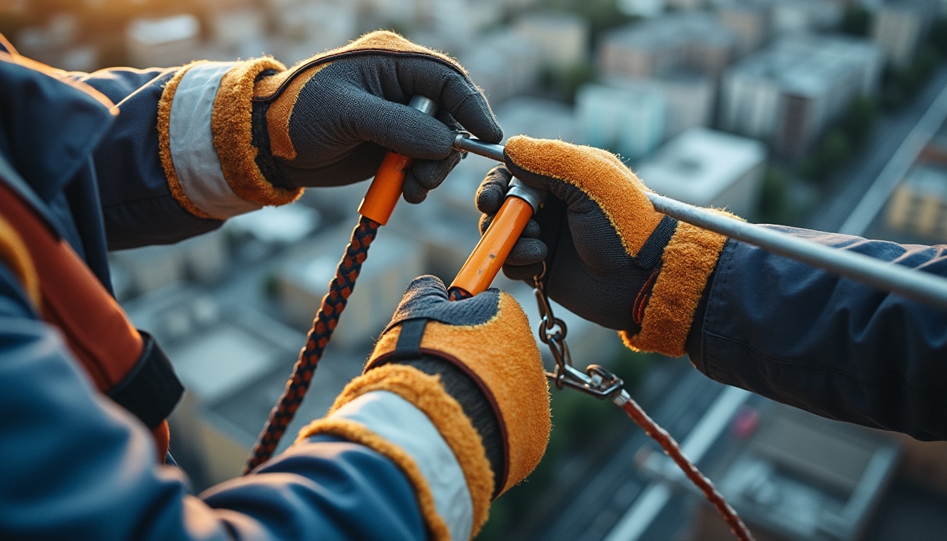 Installer une ligne de vie : guide complet pour une sécurité optimale