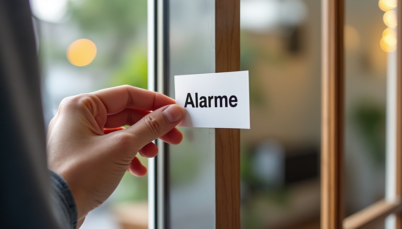 Emplacement de l’autocollant alarme maison : guide pour bien le choisir