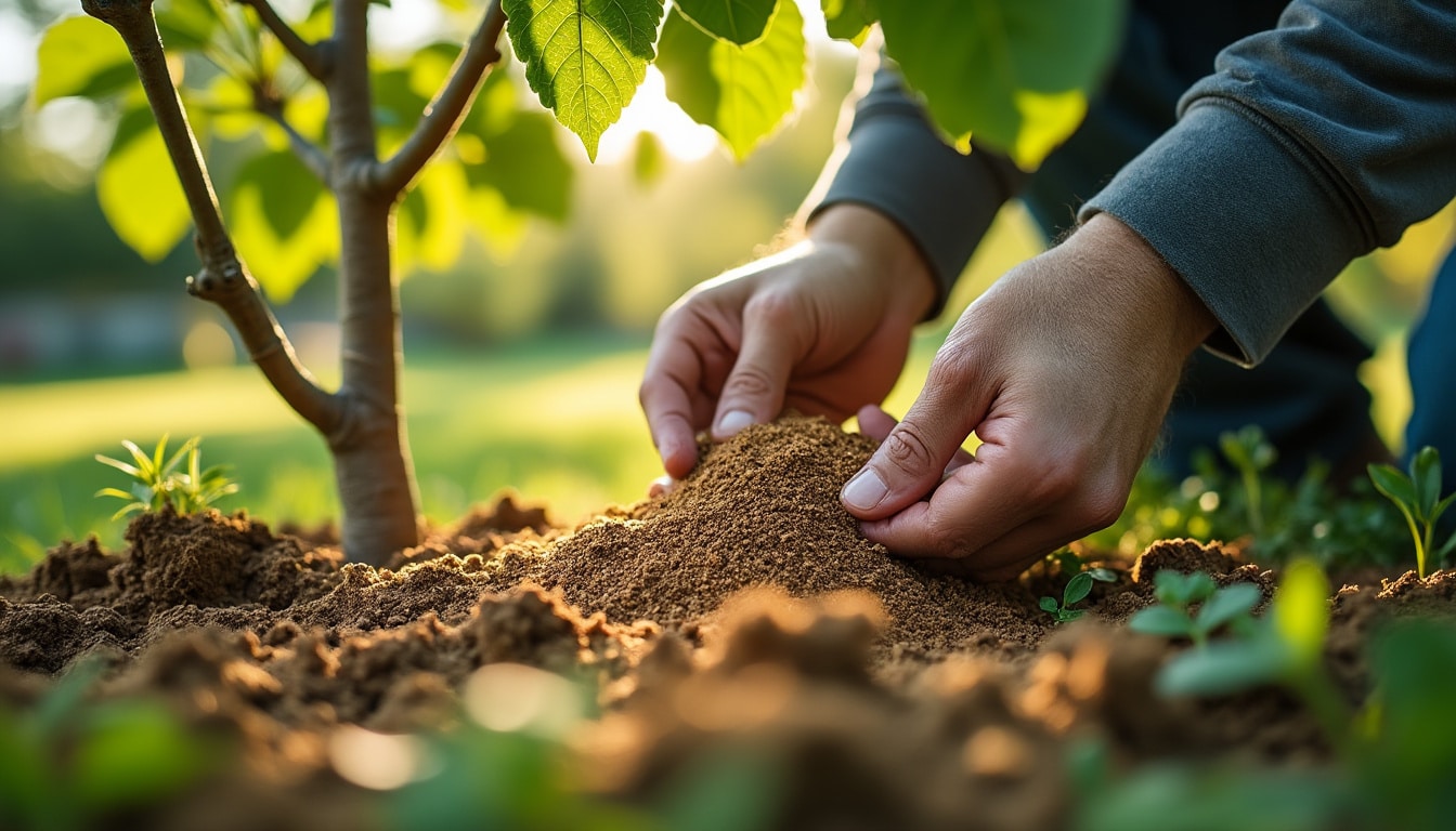 Illustration: Pourquoi nourrir un arbre ? Comprendre les bénéfices d’une fertilisation adaptée