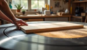 Scie circulaire sur table Parkside : précision et performance